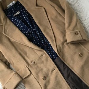 Vintage Albert Nipon Camel Hair Jacket